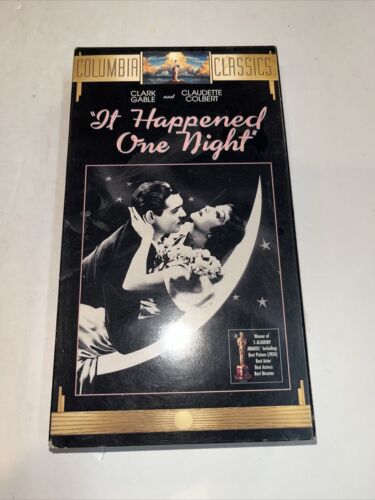 It Happened One Night (VHS, 1998, Closed Captioned)