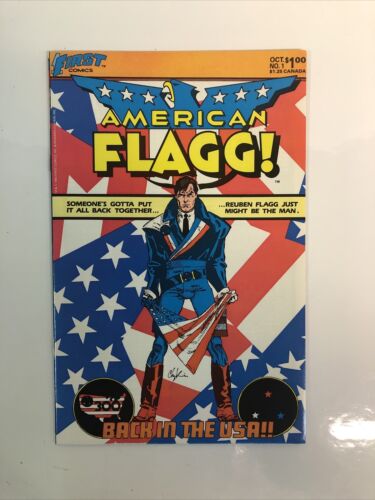 American Flagg (1983) Consequential Set # 1-50 & Special # 1 (VF/NM) First Comic