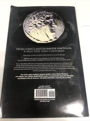 The Judas Coin  (2012) DC Comics HC Walter Simonson