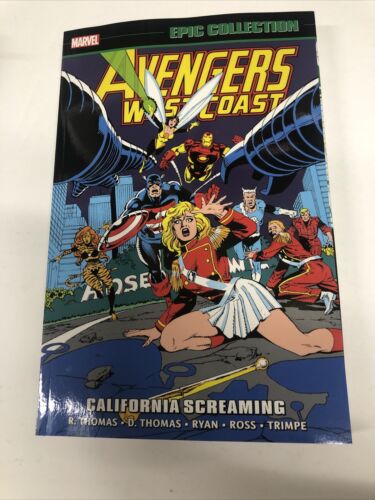 Avengers West Coast California Screaming (2023) Marvel TPB SC Roy Thomas