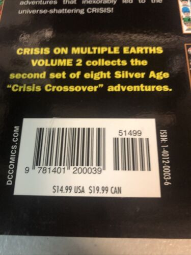 Crisis On Multiple Earths Vol.2  (2003) DC Comics TPB SC Gardner Fox