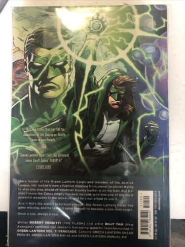 Green Lantern Vol.7:Renegade (2016) Dc Comics TPB SC Robert Venditti