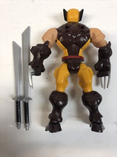 2013 Hasbro Marvel Super Hero Mashers Wolverine X-Men Complete Mint