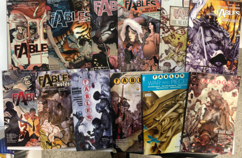 Fables Vol1-12 (2008) Vertigo TPB SC Bill Willingham