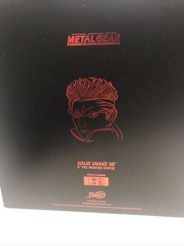 Metal Gear Solid - Solid Snake Stealth Camouflage 8" PVC Statue