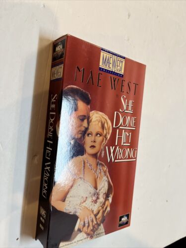 She Done Him Wrong (VHS, 1993)  Gary Grant Owen Moore Noah Berry |Lowell Sherman