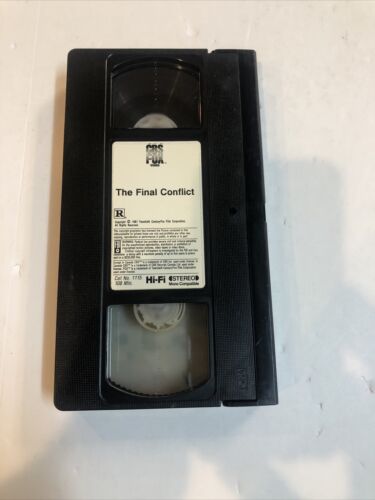 Final Conflict The Last Chapter In The Omen Trilogy (VHS) Mace Neufeld