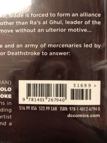 Deathstroke Vol.4: Family Business James Bonny DC Comics (2016) SC