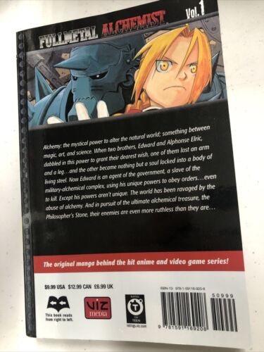 Fullmetal Alchemist, Vol. 1 by Arakawa, Hiromu Paperback Book Manga