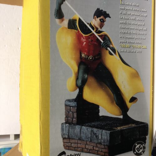 Graphitti Designs Robin 10" Statue Sculpture by Randy Bowen 680 /3900 Mint