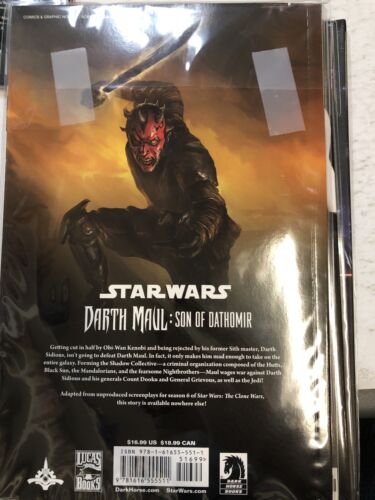 Star Wars Darth Maul Son Of Dathomir (2014) Dark Horse TPB SC Jeremy Barlow