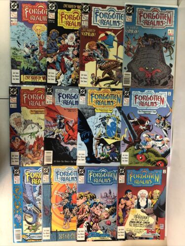 Forgotten Realms (1989) Set # 1-25 (VF) Missing # 12 & 24•DC Comics