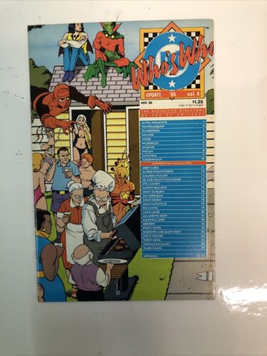 Who’s Who (1985) Consequential Set (V1-2-3) Total Of 35 Issues (F/VF) DC Comics