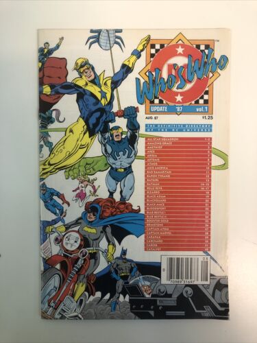 Who’s Who (1987) Update 1987 # 1-5 & Update 1988 # 1-4 (F/VF) DC Comics