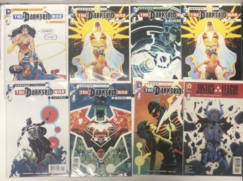 Justice League The Darkseid War Lot Of 8 Issues (2016) DC Comics • Shazam •Flash