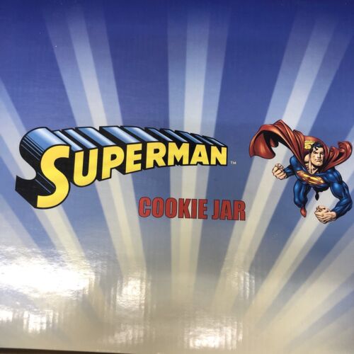 Superman Ceramic Cookie Jar • Limited Edition • Dc Comics • Warner Bros