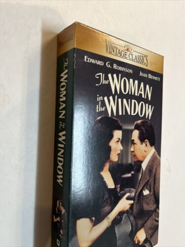 The Woman in the Window (VHS 1996) Edward G. Robinson  • Joan Bennett