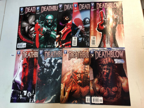 Deathblow (2006) #1-9 (VF/NM) Complete Set #1 signed by Brian Azzarello