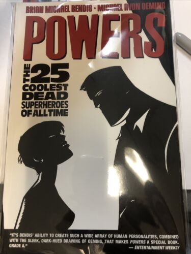 Powers Vol.12 : The 25 Coolest Dead Superheroes. (2009) Icon TPB SC Brian Bendis