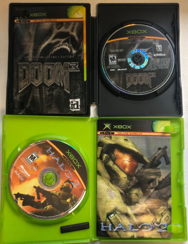 Doom3,Halo2 Xbox