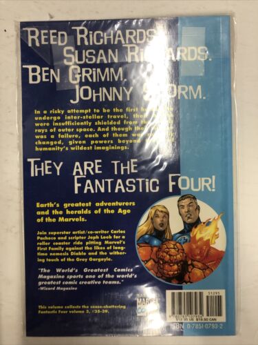 Fantastic Four Flesh And Stone By Jeph Loeb (2001) TPB Marvel Comics