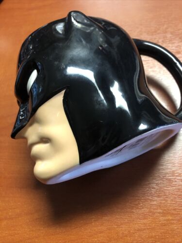 BATMAN MOLDED HEAD LARGE.Ceramic MUG DC COMICS