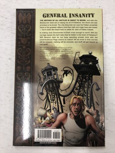 Jack Of Fables The Book Of War By Bill Willingham (2009) TPB Vertigo Comics