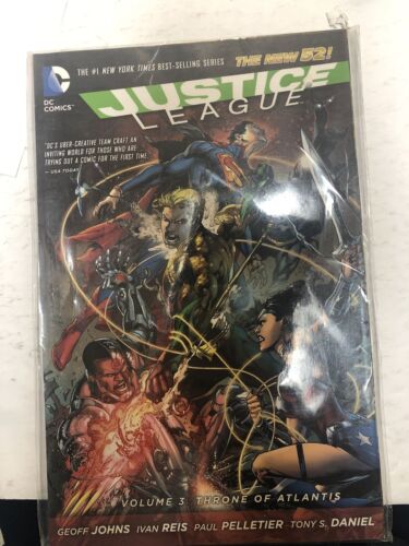 Justice League Vol.3: Throne Of Atlantis (2014) Dc Comics TPB SC Geoff Johns