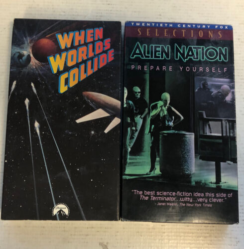 When Worlds Collide & Alien Nation Prepare Yourself (1991-1996)  VHS