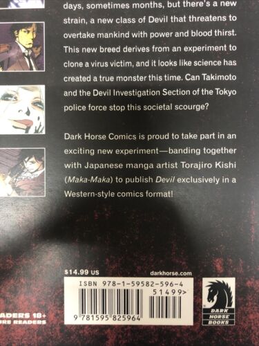 Devil (2010) TPB • Dark Horse Books • Torajiro Kishi • Dynamo Pictures