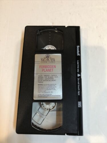 Forbidden Planet (VHS, 1994) Walter Pidgeon • Anne Francis • Leslie Nielsen |MGM