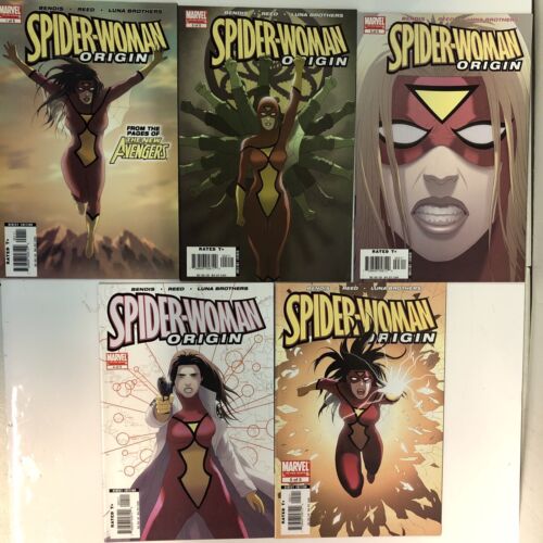 Spider Woman (1999) 3 Starter Sets # 1-18 & # 1-4 & # 1-5 (VF/NM) Marvel Limited