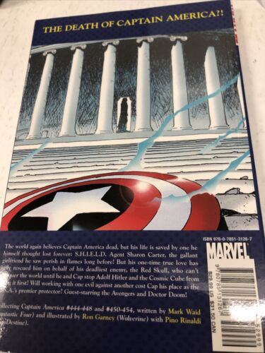 Captain America Operation Rebirth (2008) Marvel TPB SC Mark Waid