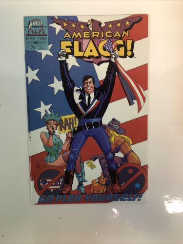 American Flagg (1983) Consequential Set # 1-50 & Special # 1 (VF/NM) First Comic