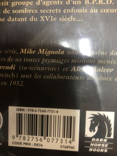 Hellboy & B.P.R.D. 1952 (2015) Delcourt TPB HC Mike Mignola !