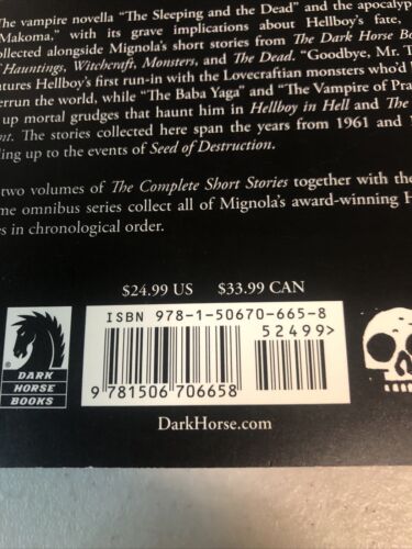 Hellboy The Complete Short Stories Vol.2 (2018) Dark Horse TPB SC Mike Mignola