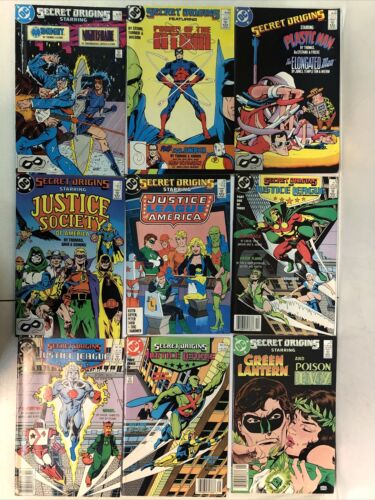 Secret Origins (1986) Complete Set # 1-50 & Annual 87-88-89 & Special # 1 (F/VF)