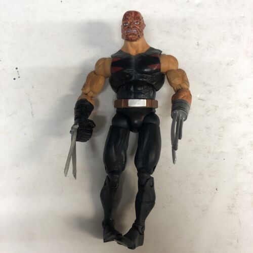 Marvel Legends Toybiz Giant Man Baf Burnt Variant Weapon X Wolverine 2006 Mint