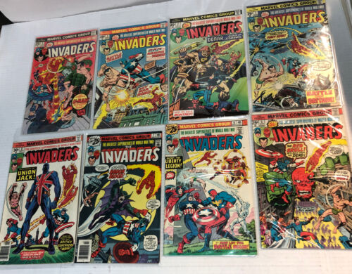 The Invaders (1975) #1-41 + Annual #1 VG/VF- Complete Set ~ Marvel | Stan Lee