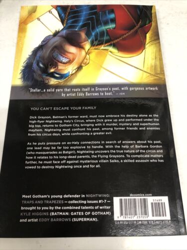 Nightwing Vol.1 Traps And Trapezes (2012) DC Comics TPB SC Kyle Higgins