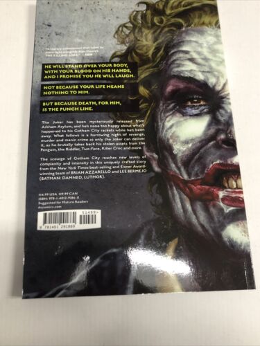 Joker  (2013) DC Comics TPB SC Brian Azzarello