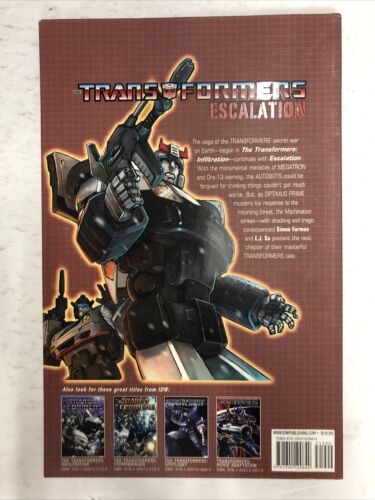 The Transformers: Escalation By Simon Furman (2007) TPB IDW