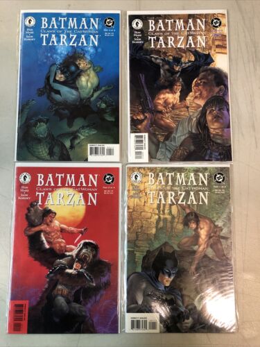 Batman Tarzan Claws Of The Cat-Woman (1999) 1 2 3 4 (NM-/NM) Complete Set DC