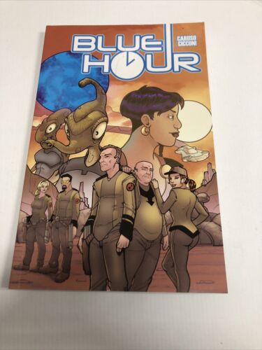 Blue Hour (2016)  Action Lab Comics TPB SC Dino Caruso