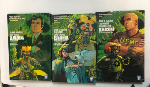 Ex Machina Vol.1-3 (2005) HC Brian K Vaughan