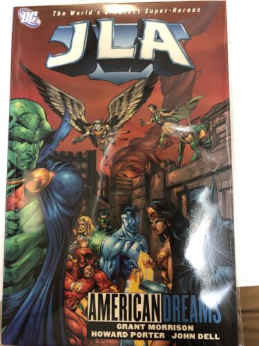 JLA Vol.2 Americans Dreams  (1997) Dc Comics TPB SC Grant Morrison