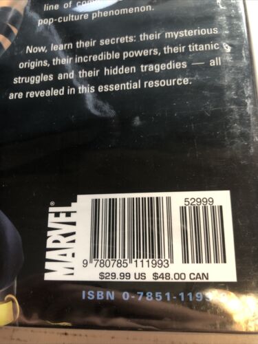 Marvel Encyclopedia X-Men  (2003) Marvel HC