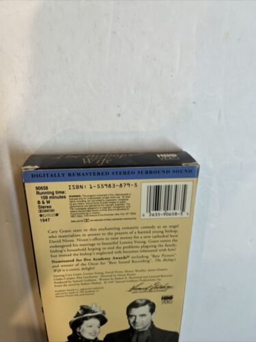 The Bishops Wife (VHS, 1997) Gary Grant • Loretta Young| Digitally Remastered