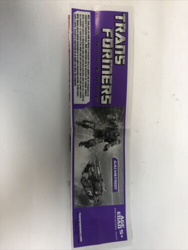 Transformers Universe Galvatron(2008)complete Mint w/instructions