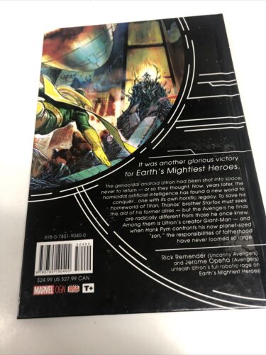 Avengers Rage Of Utlron  (2015) Marvel HC Rick Remender